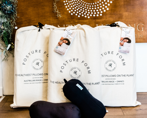 Posture Form Calico bags Posture Form pillows environmentally friendly packaging