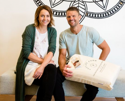 Ergonomic Pillow founders